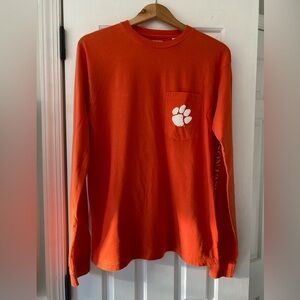 Clemson Collegiate Long Sleeve Tee Shirt Size M